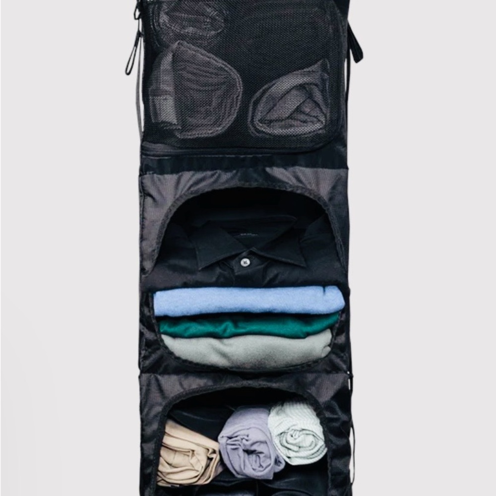 SOLGAARD Navy Travel Backpack -large -never used brand new - Picture 3 of 4